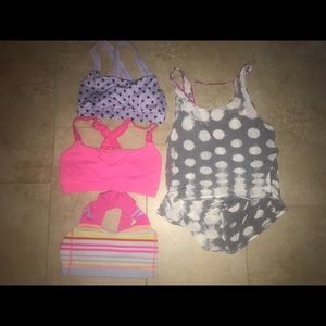 Lululemon sports bras and workout tank